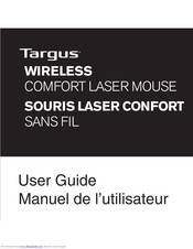 Targus WIRELESS COMFORT LASER MOUSE User Manual
