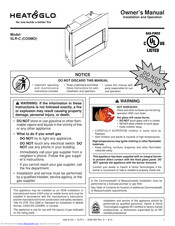 Heat & Glo SLR-C Owner's Manual