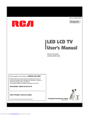 RCA LED42A55R120Q User Manual