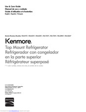 Kenmore 106.6215 Use & Care Manual