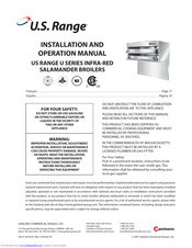 U.S. Range U.S. Range UIR36C Installation And Operation Manual