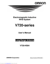 Omron V720-HS04 User Manual
