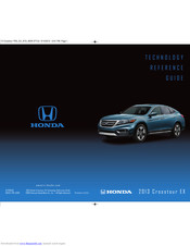 Honda 2013 Crosstour EX Technology Reference Manual