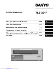 Sanyo TLS-224P Instruction Manual