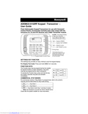 Honeywell ADEMCO 6152RF User Manual