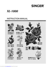 Singer XL-1000 Instruction Manual