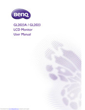 BenQ GL2023A User Manual