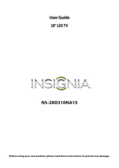 Insignia NS-28D310NA15 User Manual