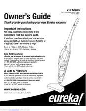 Eureka 210 Series Owner's Manual
