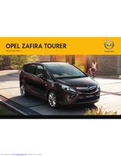 Opel 2014 ZAFIRA TOURER Brochure & Specs