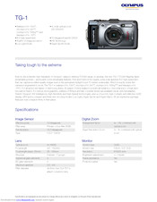 Olympus TG-1 Specifications