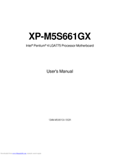Axper XP-M5S661GX User Manual