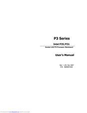 Intel P31 User Manual