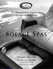 European Touch ALTERA Owner's Manual