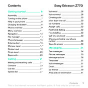 Sony Ericsson Z770i User Manual