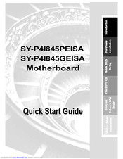 SOYO SY-P4I845GEISA Quick Start Manual