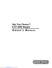 Star Trac Fitness E-ST 5090 Owner's Manual