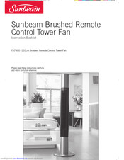 Sunbeam FA7500 Instruction Booklet