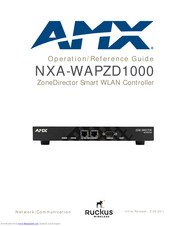 AMX NXA-WAPZD1000 Operation/Reference Manual