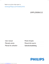 Philips 19PFL2912H User Manual