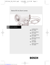 Bosch LTC 3384 Installation Manual