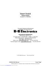 B&B Electronics 232SS2 Manual
