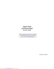Acer Aspire SA90 Service Manual