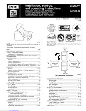 Bryant 350MAV Installation, Start-Up, And Operating Instructions Manual