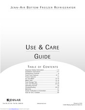 Jenn-Air UKF8001AXX Use & Care Manual