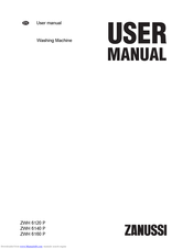 Zanussi ZWH 6160 P User Manual
