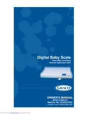 Graco Digital Baby Scale Owner's Manual