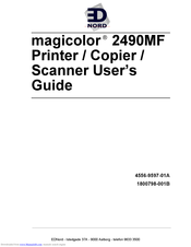 Konica Minolta Magicolor 2490 MF User Manual