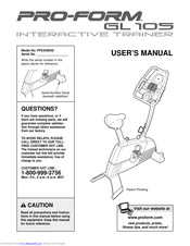 ProForm GL 105 User Manual