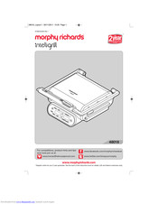 Morphy Richards Intelligrill 48018 Instructions Manual
