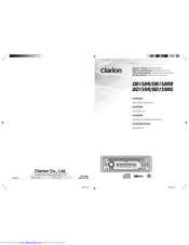 Clarion BD159RG Owner's Manual