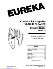 Eureka 74 Owner's Manual