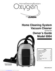 Eureka Oxygen 6994 Owner's Manual