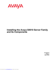 Avaya S8510 Installation Manual