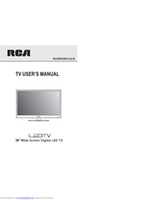 RCA RLDEDV3255-A-B User Manual