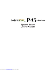 LanParty Blood-Iron P45 Elite Series User Manual