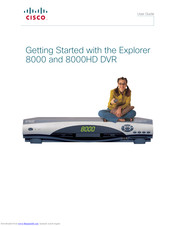 Cisco Explorer 8000HD Getting Started Manual