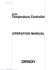 Omron E5ZN Series Operation Manual
