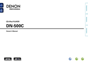 Denon Professional DN-500C Owner's Manual
