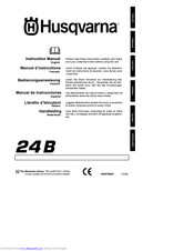 Husqvarna 24B Instruction Manual