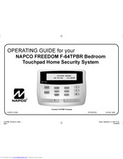 NAPCO FREEDOM F-64TPBR Operating Manual