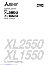 Mitsubishi Electric XL2550U User Manual