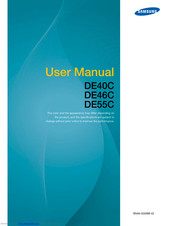 Samsung DE55C User Manual