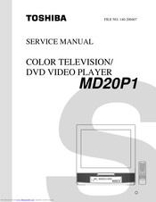 Toshiba MD20P1 Service Manual