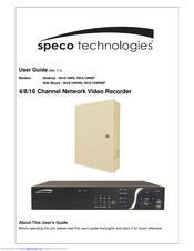 Speco 16WNS User Manual