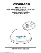 Winegard Movin' View MV3500A Instructions Manual